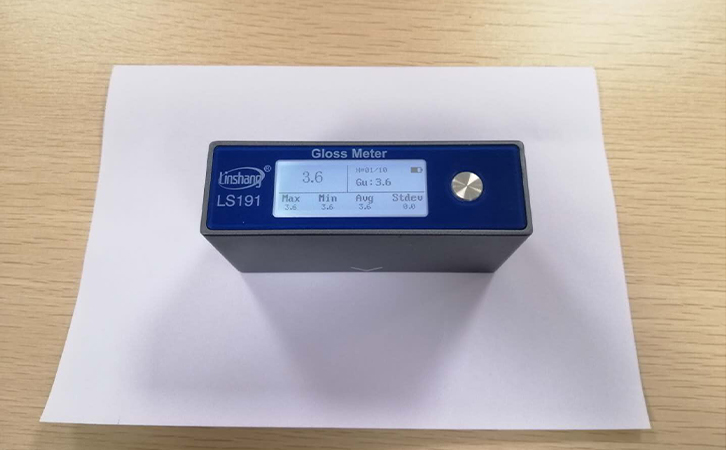 LS191光澤度計檢測紙張表面光澤度 LS191光澤度計檢測紙張表面光澤度