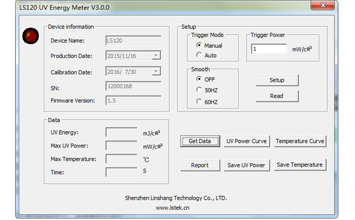 能量檢測儀測試軟件 能量檢測儀測試軟件